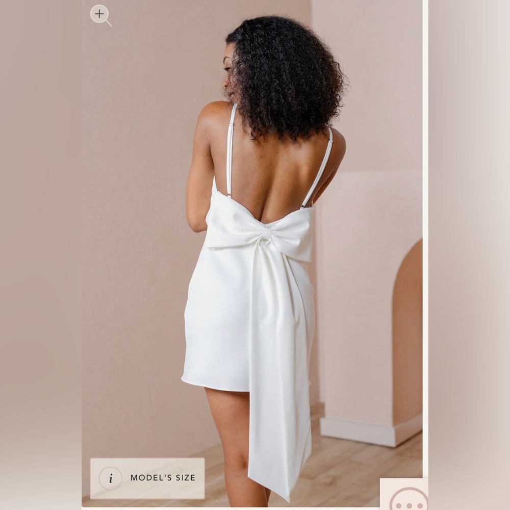 Revelry Steph Crepe Mini dress